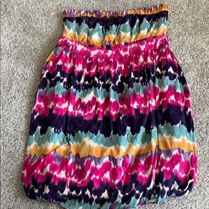 Multi color mini dress